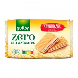 BOLACHA GULLON WAFER SEM AÇUCAR BAUNILHA 70G