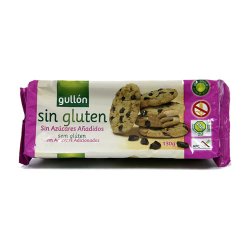 BOLACHA GULLON COOKIES CHIP SEM AÇUCAR 130G