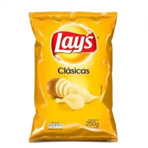 BATATA FRITA LAYS CLASSICA PACOTE 250G