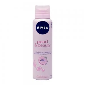 DESODORANTE SPRAY NIVEA FEMININO PEARL BEAUTY 150ML