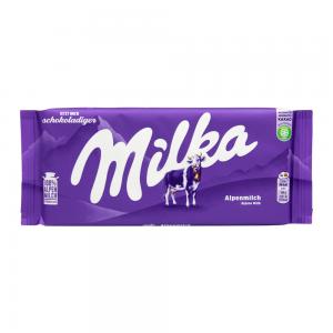 BARRA CHOCOLATE MILKA AO LEITE 100G (EUROPA)