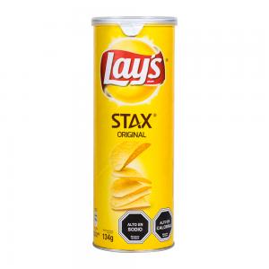 BATATA FRITA LAYS STAX ORIGINAL TUBO 134G