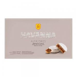 ALFAJOR HAVANNA RECHEIO DOCE DE LEITE COBERTURA BRANCO 12X55G