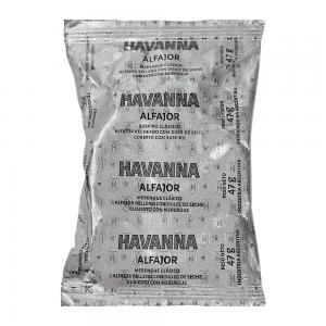 ALFAJOR HAVANNA RECHEIO DOCE DE LEITE COBERTURA DE MERENGUE 55G