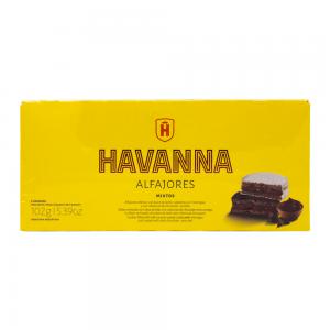 ALFAJOR HAVANNA MISTO BRANCO E PRETO 2X55G