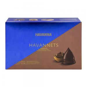 HAVANETE HAVANNA CHOCOLATE AO LEITE RECHEIO DOÇE DE LEITE CAIXA COM 12 UNIDADES