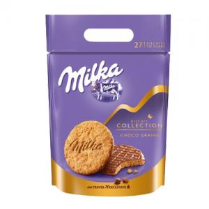 BOLACHA MILKA MULTI GRÃO COM CHOCOLATE AO LEITE PACOTE 378G