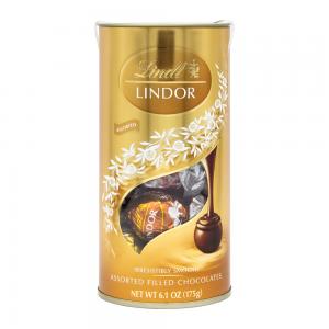 BOMBOM LINDOR SABORES DIVERSOS TUBO DORADO 175G
