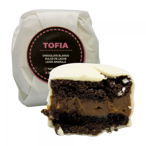 ALFAJOR TOFIA ARTESANAL BLANCO AMARULA