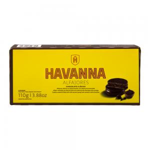 ALFAJOR HAVANNA RECHEIO DOÇE DE LEITE COBERTURA CHOCOLATE AO LEITE CAIXA COM 2 UNIDADES