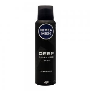 DESODORANTE SPRAY NIVEA MASCULINO DEEP ORIGINAL 150ML