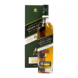 WHISKY JOHNNIE WALKER GREEN LABEL GARRAFA 750ML COM CAIXA