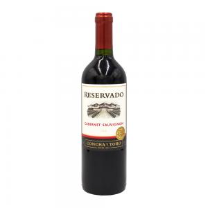 VINHO ARGENTINO CONCHA Y TORO RESERVADO CABERNET SAUVIGNON GARRAFA 750ML