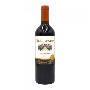 VINHO ARGENTINO CONCHA Y TORO RESERVADO CARMENERE GARRAFA 750ML