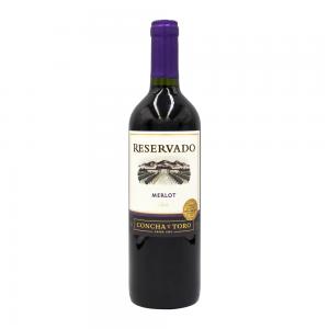 VINHO ARGENTINO CONCHA Y TORO RESERVADO MERLOT GARRAFA 750ML