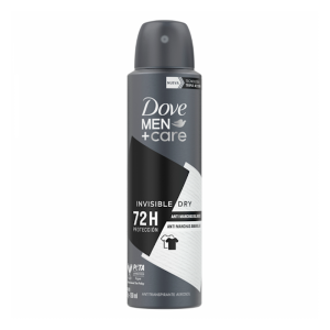 DESODORANTE DOVE SPRAY MASCULINO INVISIBLE DRY 151ML