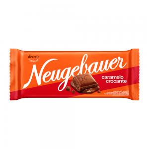 BARRA CHOCOLATE NEUGEBAUER AO LEITE COM CARAMELO 90G