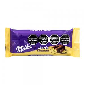 BARRA CHOCOLATE MILKA LEGER AERADO COMBINADO 50G