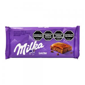 BARRA CHOCOLATE MILKA AO LEITE PURO 150G