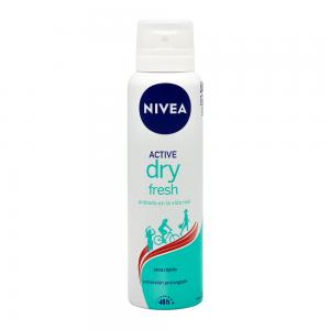 DESODORANTE SPRAY NIVEA FEMININO ACTIVE DRY FRESH 150ML