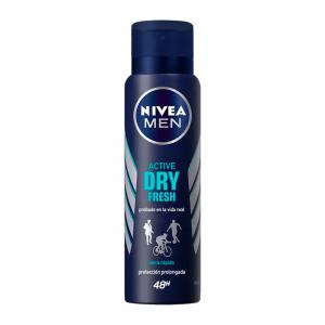 DESODORANTE SPRAY NIVEA MASCULINO ACTIVE DRY FRESH 150ML