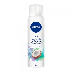 DESODORANTE SPRAY NIVEA FEMININO FRESH AGUA DE COCO 150ML