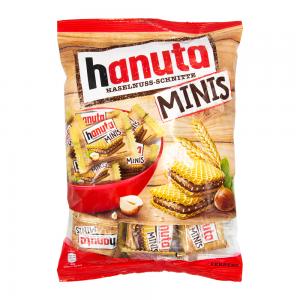 BISCOITO WAFER MINI HANUTA FERRERO PACOTE 200G