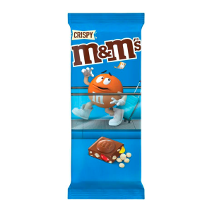 BARRA CHOCOLATE M&M CRISPY 165G MARS