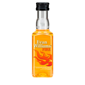 WHISKY EVAN WILLIAMS FIRE MINIATURA 50ML